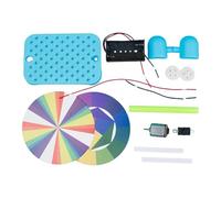 Perfeclan DIY Color Disc Learning Toy Lightweight Creative Educational Science Experiment Projects for Beginners Children