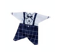 perfeclan Doll Denim Pants Clothes Set Outfit Trousers Jeans Soft Cloth Material for Customizing 6 Inch BJD OB11 Figures suitable for kids play hobby crafting photography , Model G