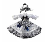 perfeclan Doll Dress Collection Jointed Doll Apparel Maid Uniform Toy Accessory Realistic Details Suitable for Collectors Photography Display BJD , R-27