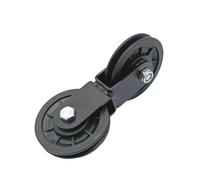 Perfeclan Double Pulley Wheel,DIY Fitness,Pull Down Attachment, Weight Lifting Roller Professional Replacement Equipment Accessories, 90mm Cross pulley