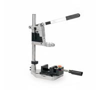 perfeclan Drill Support Stand Press Stand Holder Base Guide Metal Construction Converts Handheld to Fixed Position Suitable for, Single Hole W Pliers