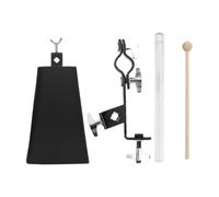 perfeclan Drum Cowbell Mount Set Percussion Pedal Mount 6inch Accs Musical Instrument for Drumset for Bass Drum Pedals Cowbell Holder, C Set