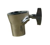 perfeclan Drum Stand Tube Joint, Cymbal Stand Tube Connection Adapter, Sturdy Metal for Secure Support, Percussion Hardware Connector, 25mm to 22mm