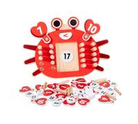 Perfeclan Educational Toy for Kids 3-6 Year Old Shaped Math Toy for Boys and Girls Counting Game Interactive Home Number Counting
