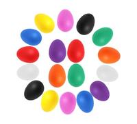 perfeclan Egg Shaker Set,Musical Hand Percussion Shakers Classroom Noise Makers,Musical Instruments Egg Maracas for Music Rhythm, 18pc