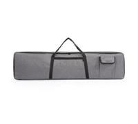 Perfeclan Electronic Keyboard Case Portable Piano Bag Keyboard Gig Bag Keyboard Carrying Case Keyboard Cover with Reinforced Cushioning and Zippered Pockets, M, 61 Key