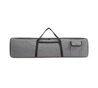 Perfeclan Electronic Keyboard Case Portable Piano Bag Keyboard Gig Bag Keyboard Carrying Case Keyboard Cover with Reinforced Cushioning and Zippered Pockets, L, 88 Key