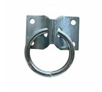 perfeclan Equestrian Equipment Loop Bracket Holder Hinge Anchor Low Carbon Steel Construction for Secure Hanging and Tie Point Support suitable for garage organization workshop storage setup
