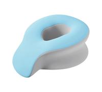 perfeclan Face Down Prone Pillow Face Massage Pillow Breathable Table Neck Head Cushion Massage Table Cradle SPA Massage Pillow Travel, Blue Grey