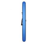 Perfeclan Fishing Rod Double Zipper Gear Case Lightweight Construction Waterproof Tackle Organizer Spacious Interior Portable Bag Suitable for Anglers Outdoor Travel, Blue, Blue, 135 * 9 * 9