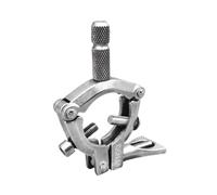 perfeclan Fishing Rod Holder Universal Rod Mount Bracket Clamp With Swivel Adjustment Stainless Steel Base For Round Tube 32-50mm Suitable for boat decks marine fishing trolling passes