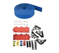 Perfeclan Flexible Race Track, with Toy Cars Suction Cups DIY Racetrack Diecast Cars for Christmas Kids 3 4 5 6 Year Old Birthday Gift, Blue 5m