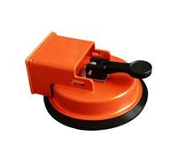 perfeclan Floor Fixer Tool with Strong Suction Cup Multifunctional Wood Floor Tightening Device for Textured Wood Tile Glass Granite, Orange Red