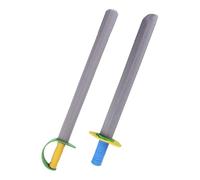 Perfeclan Foam for Kids Cosplay Props for Stage Pretend Play Birthday Activities Costume Accessories Prince & Pirate Sword Toys, 2pcs