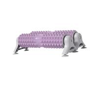Perfeclan Foam Roller Column EVA and Stand Fitness Roller High Density for Arm Stretching Balance Training Exercise Fitness, Violet