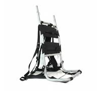 Perfeclan Foldable Carrier Frame Aluminum Alloy Structure Carrying Frame Outdoor Backpack Harness Suitable for Hiking Camping, Regular, Small Load Capacity Approx. 25 Kg