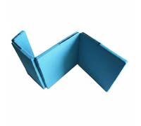perfeclan Folded Folding Mat Sleeping Pad Portable Cushion Pad With Linen Cover And Fold Flat Design Suitable for classroom daycare preschool school office workplace, color to 17, 180x60x5cm 35D