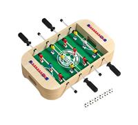 Perfeclan Foosball Table with Ball and Score Keeper Interactive Toy, Lightweight, Fun Educational Desktop Soccer Game for Birthday Gift, L
