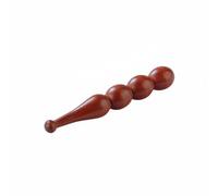 perfeclan Foot Massage Roller Reflexology Tool Massager Acupressure Stick Wooden Roller Portable Design Ergonomic Grip Crafted from Rosewood Suitable for Home, Three-Circle Pen