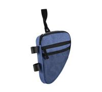 perfeclan Forearm Crutch Bag, Compact Waterproof Crutch Carry Bag with Pockets, Lightweight Mobility Aid Storage Organizer for Keys, Phone and Essentials, Daily Use Accessory, Blue