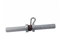 perfeclan Forearm Strength Wrist Roller Arm Strength Bar Aluminum Alloy Rope Pull Structure Knurled Handle Grip Suitable for Fitness and Home Workouts, Nine-Core Paracord Winch