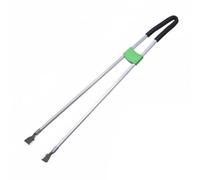 perfeclan Garbage Picker Extended Reacher Trash Grabber Tool Lightweight Aluminum Alloy Serrated Head Comfortable Non-Slip Grip Suitable for Seniors Tasks
