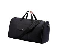 perfeclan Garment Duffle Bag Suit Bag Garment Bag Overnight Bag Carry on Bag Multipurpose Waterproof Large Tote Luggage Bag Travel Bag, Black