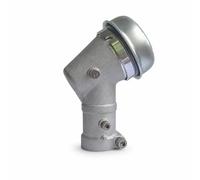 perfeclan Gear Assembly Brush Cutter Gearbox Head Trimmer Gear Head Replacement Drive Unit Aluminum Alloy Steel Smooth Power, Husqvarna Style, 26mm Tube, 4 Teeth