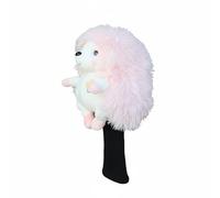 perfeclan Golf Club Cover Hedgehog Headcover Driver Protector Wood Cover Cover Padding Ding Protection Secure Fit Playful Style Suitable for kids women golfers, Pink