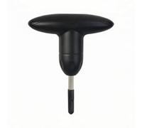 Perfeclan Golf Club Wrench Golf Head Wrench Adjustment Tool Driver Wrench Shaft Adapter Tool Hex Nut L Shaped Comfortable Grip Suitable for Practice Range Setup, Non-Protective Type - All Black
