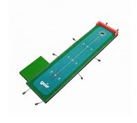 perfeclan Golf Putting Adjustable Slope Putting Mat Lane Alignment Markings Foldable Base EVA Polyester Build suitable for indoor