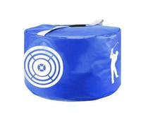 Perfeclan Golf Swing Hitting Pad Smash Bag Impact Target Bag with Quiet Impact Absorption and Printed Aim Target for Home Practice Yard Training Driving Range, Blue, 43.9cm 25.9cm