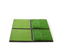 perfeclan Golf Training Pad Golf Practice Mat Golf Hitting Mat Golf Swing Mat Golf Turf Mat With Two Surface Textures And Non Slip Rubber Base Suitable for indoor training outdoor practice golfers