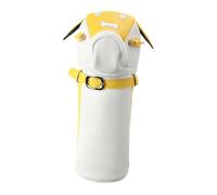 Perfeclan Golf Wood Driver Headcover Guard Practical Convenient Dog Shape Impact Protection Lightweight Golf Cover Funny, yellow