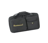 perfeclan Guitar Effects Pedal Board Bag Guitar Pedal Board Carry Case Scratch Resistant Gig Bag Multieffects Carrier for Rehearsal, Black, L