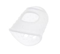 Perfeclan Guitar Fingertip Protector,Silicone Finger Guard,Silicone Guitar Accessories,Finger Protection Covers Cap for Bass,Embroidery, L