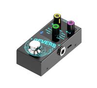 perfeclan Guitar Reverb Effect Pedal Guitar Pedal 9 Reverb Types with Light True Bypass Digital Reverb for Concert Electric Guitar