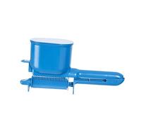 perfeclan Hair Dye Applicat Roller Tint Dyeing Brush Hairdressing Tool Protable Multifunction Coloring Tool Semi Automatic for Travel, blue