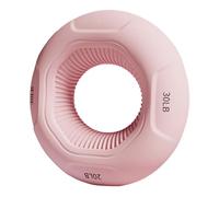 Perfeclan Hand Grip Strengthener Grip Strength Train 3 Resistance Levels Silicone Portable Forearm Strengthener for Rock Climbing, Pink 20 25 30LB