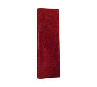 Perfeclan Handle Sleeve Mic Cover Decorative Handheld Protector Universal for Steam Live Show Recording Singer, red