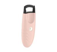 perfeclan Heating Eyelashes Curler Curling Eye Lash Clip Convenient to Carry Ironing Curler Eyelash Curling Device for Household Girls, Pink