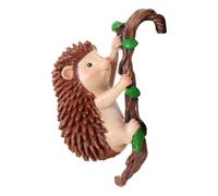 Perfeclan Hedgehog Flower Pot Climber Accessory Statue Modern Housewarming Gifts Cute Sturdy for Garden Yard Courtyard Outside Lawn