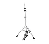 perfeclan Hi Hat Tripod Stand, Drum Stand Drum Cymbal Pedal, Metal Adjustable Height Cymbal Stand for Drummer Musical Instrument