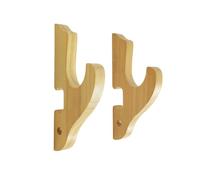 Perfeclan Holder Wall Mounted Display Stand Wooden Storage Organizer Decorative Display Hanger Rack for Collectibles Tanto Craft, 1 Tier