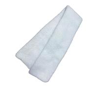 Perfeclan Horse Girth Cover Sweat Absorption Wrap Protector Equestrian Gear Protection Cinch for Jumping Riding Dressage Showing Daily, White