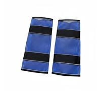 Perfeclan Horse Leg Protector Wrap Boots Guards Bandages Ventilated Polyester Mesh Strong Adjustable Straps For Non Slip Hold Full Coverage Against Knocks And, Blue