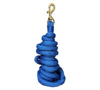 Perfeclan Horse Rope Quick Halter Attachment Strong Leash Equestrian Equipment Equine Performance Lunge Line for Livestocks, blue