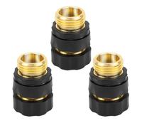 perfeclan Hose Connector Quick Connect Adapter Fitting Coupler Set with and Tool Attachment in Aluminum Alloy Suitable for Garden Watering Lawn Care Home Maintenance