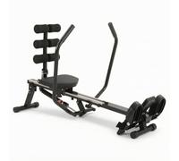 Perfeclan Hydraulic Rowing Machine Indoor Rower Exercise Rower Cardio With Solid Metal Frame And Comfortable Sliding Seat Suitable for home gyms apartments daily training, style to 3