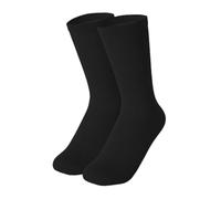 Perfeclan Ice Skating Socks Figure Skating Socks for Ice Skate Socks Dance Breathable Elastic Cotton Knee High Tights for Women Ladies Girls Workers Athletes, Black